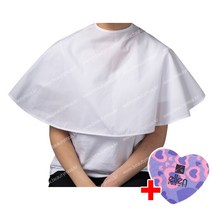 메이크업 시험용 어깨보 터번 앞치마 스카프 두건 화장 드라이보 요들가운 국가고시 국시용 가운 커버 머리수건 가운 네일가운, 어깨보/5ea+하트파일/1ea랜덤