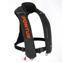 폰터스 KOMSA CO2 자동팽창식 구명조끼 PL-9300, ORANGE