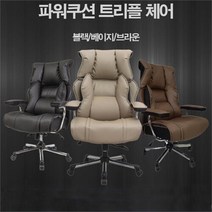 사장님 CEO 중역 의자 빅사이즈 체어 FLD-016, 베이지_민자 고정 인조+매쉬