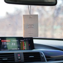 1+1 유비즈 살롱드퍼퓸 사쉐 차량용 방향제, 린넨, 클린코튼