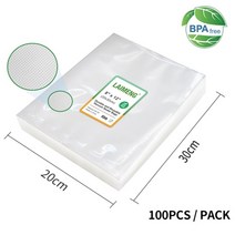 나노 수비드 머신 기계 거치대 컨테이너 수조 통 YUMYTH 50100Pcs 가방 BPA-Free 양각 실러 포장 보관 가방 주방 가전 Sous Vide 가방 식품 T106, 협력사, 100개 20x30cm