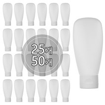 [25개묶음판매] PE 반투명 튜브용기(넓은주입구) 30ml 60ml 100ml, 25개