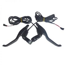 대리운전 전기차 제어 부품 선로 설치 자전거 풀세트 36v48v250W350W 범용 111971, 대리운전 브레이크 핸들 한 쌍