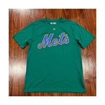 마제스틱 에볼루션 남성 뉴욕 메츠 그린 저지 셔츠 미디엄 M MLB 야구