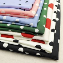 도트랜덤 (0422-32) 원단 부드러운 여러재질 4마이하