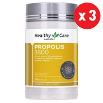 헬시케어 프로폴리스 3800mg 200캡슐 x 3개