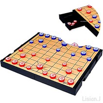 리시안제이 자석식 바둑 장기 소형 초등학생 집에서 할 수 있는 놀이 6살 남아 선물