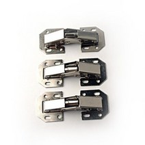 경첩(무타공경첩 90도 대104x44mm) 씽크대 가구경첩, 1