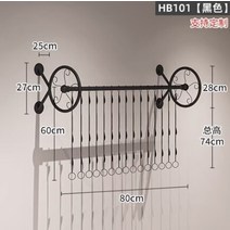 여성용 의류 매장 선반 디스플레이 랙 바닥 벽 행어, 04 4