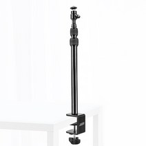 Andoer-데스크 마운트 스탠드 탁상용 C 클램프 마운트 알루미늄 합금 조명 스탠드 41-100cm/16-1/4 인치, 한개옵션0