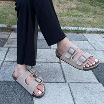 여성 슬리퍼형 버클 샌들 sn419