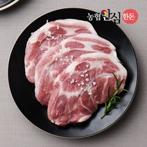 [농협안심한돈] 국내산 돼지고기 목살 구이용 500g, 없음