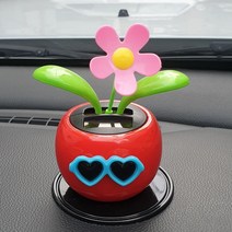 로즈하오 차량용방향제 썬글라스 꽃 (인형 1개(11cm*6.5cm) + 블랙체리 향 1개)