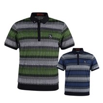 럭스골프 남성 프리미엄 반팔 카라 골프셔츠 YG2M405