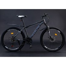 산악자전거 입문용 MTB 하이브리드 30단 26인치 27.5인치, 그레이 - 스포크휠