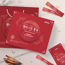 [특가세일] 위블리즈 엘라스틴 홍삼스틱 30p + 쇼핑백, 10g*30, 10g