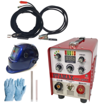 스타맥스 ARC-25PC 25SQ 홀더5M 어스3M 가죽지퍼포함 고급 자동차광면 풀세트 휴대용 아크 용접기 국산, 25PC+25SQ 홀더5M 어스3M+가죽지퍼 풀세트