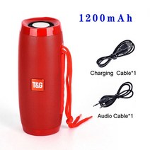 카페 스피커 휴대용 블루투스 호환 방수 무선 LED 스피커 FM 라디오 USB 뮤직 센터, 02 Red_01 SK