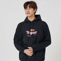 키밍 요거트 드링크 로우 맨투맨 후드티 _ 22271EA