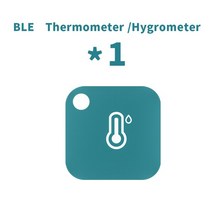 적외선 온도계 열화상카메라 적외선열화상 카메라 Jaalee 무선 온도 습도 DewPoint VPD 스마트 센서 데이터 로거 수출 모니터 냉장고 냉동고 파충류 휴미더, 1.1 pcs