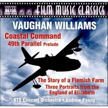 [CD] Andrew Penny 본 윌리엄스의 영화음악들: 49도선 남극의 스코트 엘리자베스 1세 시대의 잉글랜드 (Vaughan Williams: Co...