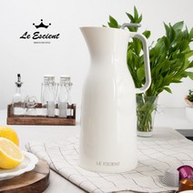 르에시앙 끌레어 보온보냉병(1L) 물병 주전자 캠핑 캠핑용물병, 화이트, 1L