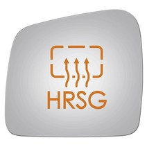 Burco 4344HRSG 사이드 뷰 미러 온열 장착 닷지 듀랑고 2011-2022 드라이버
