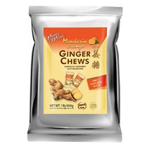 프린스 오브 피스 진저 츄 위드 만다린 오렌지 캔디 1lb(454g) Prince of Peace Ginger Chews With Mandarin Orange Candy, 1개