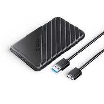 오리코 ORICO 25PW1-U3-BK 2.5형 외장하드케이스 USB3.0 블랙