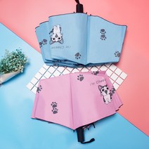 만화 태양 우산 자외선 방지 검은 접착제 태양 우산 어린이 30% 써니 우산