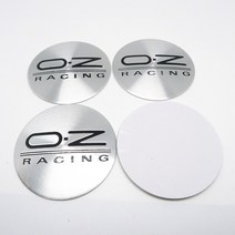 4pcs 55mm M582 OZ 레이싱 휠 센터 허브 캡 자동차 스타일링 엠블럼 배지 자동 림 Hubcaps 커버 액세서리, 06 F, 4개