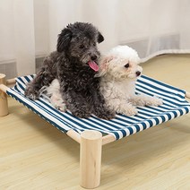 버디캣 피크닉 강아지 고양이 해먹 침대 원목, 옐로우 리필
