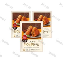 햇반쿡반 전주비빔주먹밥 500g x 3개