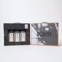 [딜리셔스마켓] 천연조미료 3종 조미료 선물세트 중형 선물세트 (멸치 표고 함초)