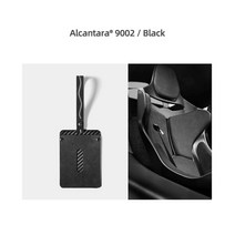 BMW 시리즈 3 5 7 G20 G21 G30 G31 G70 Z4 G29 X5 G05 X7 G07 Alcantara 탄소 섬유 자동차 키 카드 홀더 케이스 가방 액세서리, [02] 9002 Black
