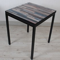 식당테이블 450x450 2인 업소용 식탁 사각 카페 탁자, 08.패널