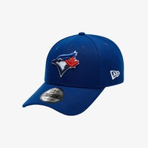 뉴에라 모자 핀치히터 토론토 블루제이스 블루 MLB 볼캡 야구모자 커플 12033031, FREE(OSFA)