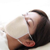 일본 잘자요 실크 수면마스크 가습 목 입술건조 방지, ▶상품:핑크◀