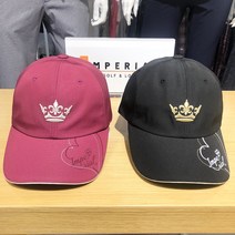 임페리얼 [2001안양점] 여성 왕관 포인트 사계절 캡 PAZW301, 와인(73)