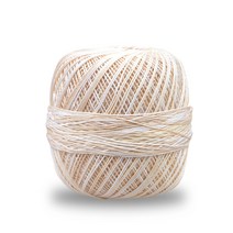 앵커 아이다 태팅 레이스 뜨개실 50g, 1102 연베이지믹스