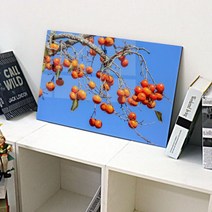 [천삼백케이] [꾸밈] tc203-아크릴액자돈들어오는감그림(대형)