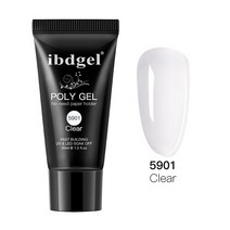 폴리젤 아크릴 익스텐드 패스트 빌더 UV 및 LED 흡수 슬립 솔루션 네일 아트 살롱 하드 젤 폴리쉬 30ml 12, 01 5901