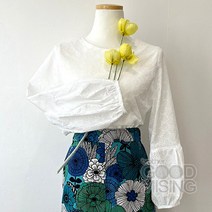 패턴 가든 블라우스 도안 양재 옷만들기 S M L