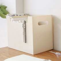 서류파일박스오픈형 보존상자 물품 지류 이면지 수납장 종이, 블랙