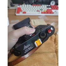 라이카 M 로고 스티커 m6 m7 m8 m9 m10 m11 m240, 라이카m6탑로고스티커-블랙바디, 1개