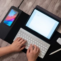 퍼퓨미아 퀵패드 무선 고속충전 마우스패드 장패드, 3개, 단일