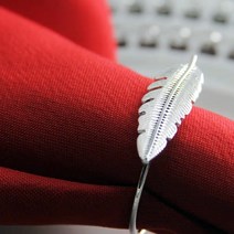 냅킨링 슬림 리프 실버 Napkin Ring Slim Leaf Silver