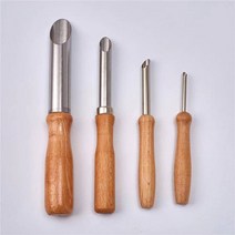 도예도구 도자기도예도구 세라믹도예도구몰딩 조각 커터 모양 모델링 절단 도자기 펀치 구멍 클레이 세라, 01 빨간