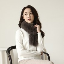 MBF-709 집게폭스밍크 큐티 자석 폭스 목도리