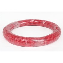 PVC 주름관 배관 호스 1M PTFE 튜브 3D 프린터 부품 0.5 2 4 6 7 8 mm 절연 호스 압출기 J 헤드 600V, 02 빨간_01 ID 0.5mm x 1mm OD